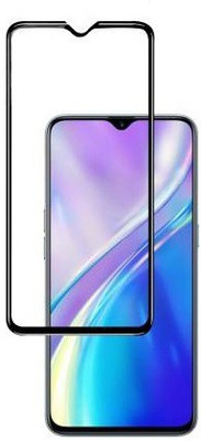 Caseline Edge To Edge Tempered Glass for Realme XT, Realme X2(Pack of 1)