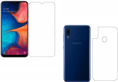 ELEF Front and Back Screen Guard for Samsung Galaxy A30, Samsung Galaxy A30s, Samsung Galaxy A50, Samsung Galaxy A50s, Samsung Galaxy M30, Samsung Galaxy M30s, Samsung Galaxy A20(Pack of 2)