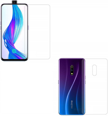ELEF Front and Back Screen Guard for OPPO F11 Pro, OPPO K3, Realme X(Pack of 1)