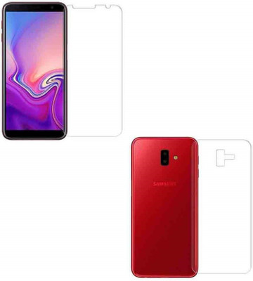ELEF Front and Back Tempered Glass for Samsung Galaxy J6 Plus(Pack of 2)