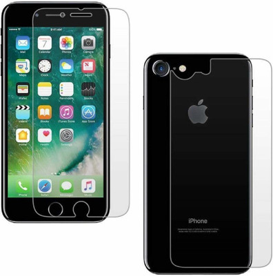 VOSKI Front and Back Tempered Glass for Apple iPhone 8(Pack of 2)