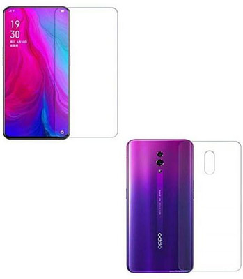 ELEF Front and Back Screen Guard for Oppo Reno(Pack of 1)