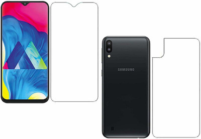 ELEF Front and Back Tempered Glass for Samsung Galaxy M10(Pack of 2)