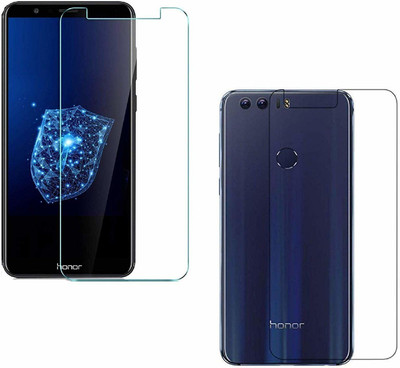 ELEF Front and Back Tempered Glass for Honor 7X(Pack of 2)