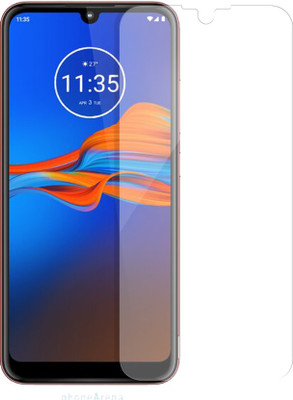 CHVTS Tempered Glass Guard for Motorola Moto E6s(Pack of 1)