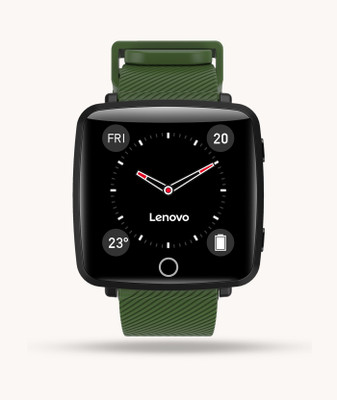 48 Off On Lenovo Carme Smartwatch Green Strap Regular On Flipkart Paisawapas Com