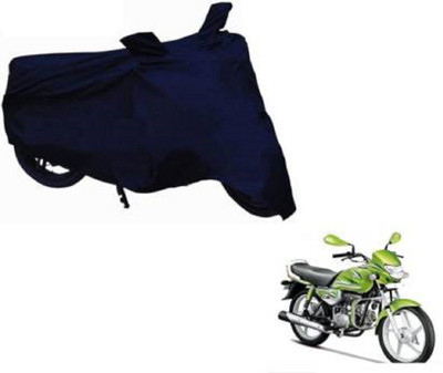 AutoRash Two Wheeler Cover for Hero(Blue)
