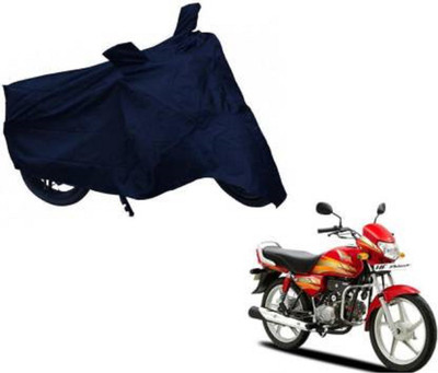 AutoRash Two Wheeler Cover for Hero(HF Dawn, Blue)