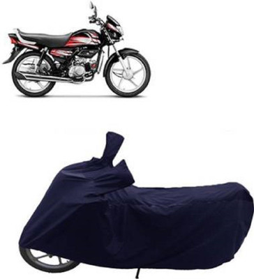 AutoRash Two Wheeler Cover for Hero(HF Deluxe, Blue)