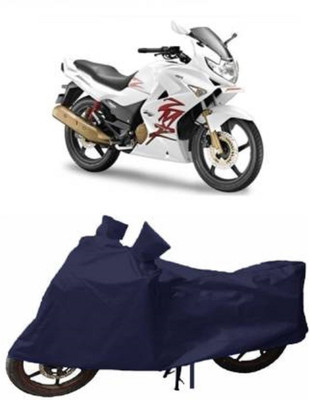 AutoRash Two Wheeler Cover for Hero(HF Deluxe, Blue)