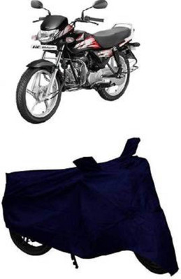 AutoRash Two Wheeler Cover for Hero(HF Deluxe, Blue)
