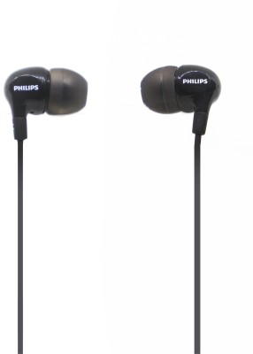 PHILIPS SHE3555BK Wired Headset(Black, In the Ear)