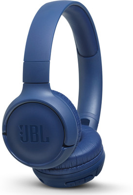 JBL T500BT Bluetooth Headset(Blue, On the Ear)