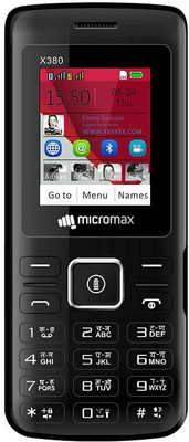 Micromax X380(Black)