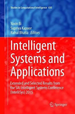 Intelligent Systems and Applications(English, Paperback, unknown)