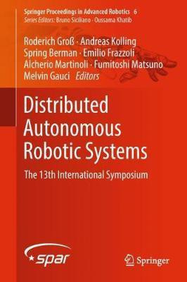Distributed Autonomous Robotic Systems(English, Hardcover, unknown)