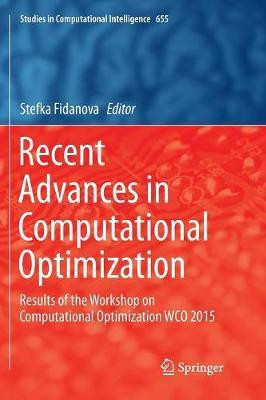 Recent Advances in Computational Optimization(English, Paperback, unknown)