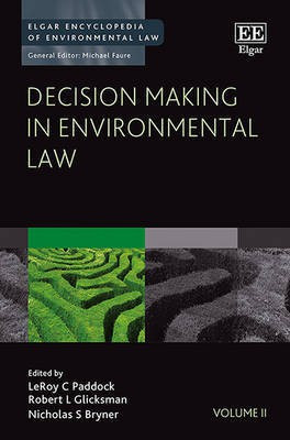Decision Making in Environmental Law(English, Hardcover, unknown)