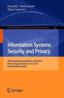 Information Systems Security and Privacy(English, Paperback, unknown)