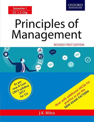 Principles of Management(English, Paperback, J.K. Mitra)