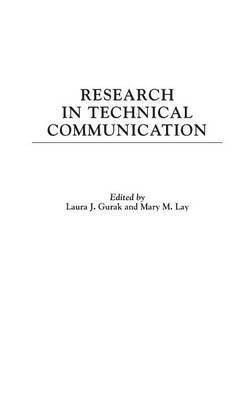 Research in Technical Communication(English, Hardcover, unknown)