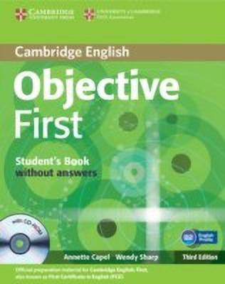 Objective First Student's Book without Answers with CD-ROM(English, Mixed media product, Capel Annette)