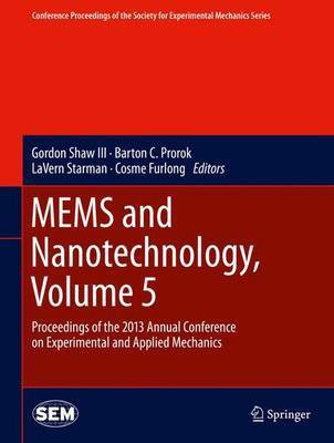 MEMS and Nanotechnology, Volume 5(English, Hardcover, unknown)
