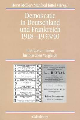 Demokratie in Deutschland und Frankreich 1918-1933/40(German, Hardcover, unknown)