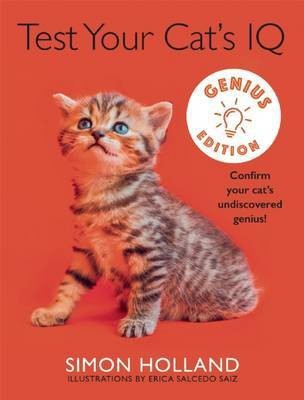 Test Your Cat's IQ Genius(English, Hardcover, Holland Simon)