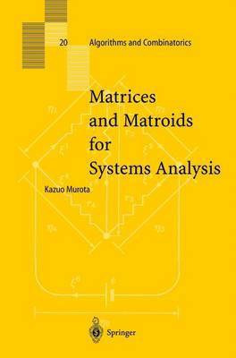 Matrices and Matroids for Systems Analysis(English, Electronic book text, Murota Kazuo)