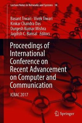 Proceedings of International Conference on Recent Advancement on Computer and Communication(English, Hardcover, unknown)