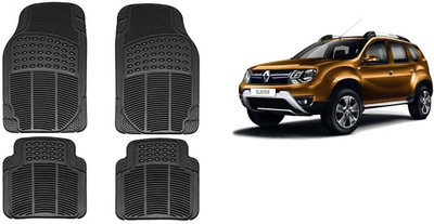Autofetch Rubber Standard Mat For  Renault Duster(Black)