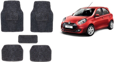 Autofetch Rubber Standard Mat For  Renault Pulse(Black)