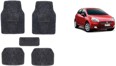 Autofetch Rubber Standard Mat For  Fiat Punto(Black)