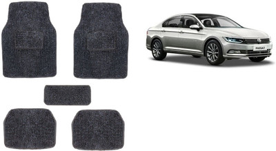 Autofetch Rubber Standard Mat For  Volkswagen Passat(Black)