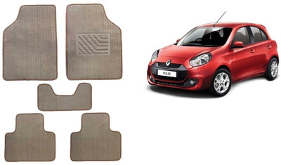 Autofetch Rubber Standard Mat For  Renault Pulse(Beige)