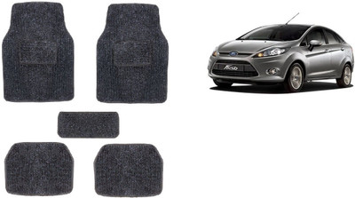 Autofetch Rubber Standard Mat For  Ford Fiesta(Black)