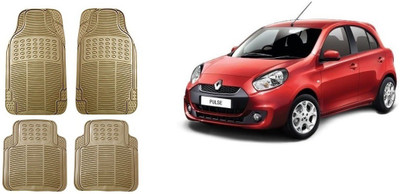Autofetch Rubber Standard Mat For  Renault Pulse(Beige)