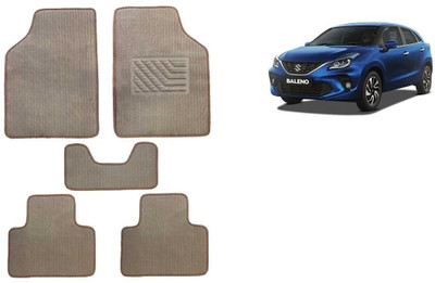 Autofetch Rubber Standard Mat For  Maruti Suzuki Baleno(Beige)
