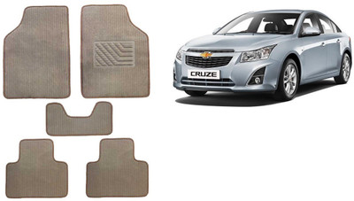 Autofetch Rubber Standard Mat For  Chevrolet Cruze(Beige)