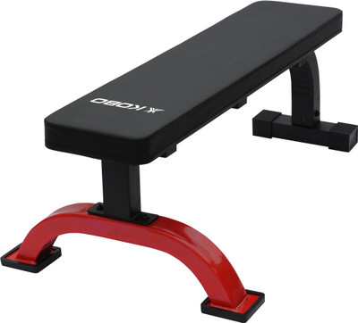 KOBO Heavy Duty Flat Exercise Home Gym Bench (Imported) Multipurpose Fitness Bench
