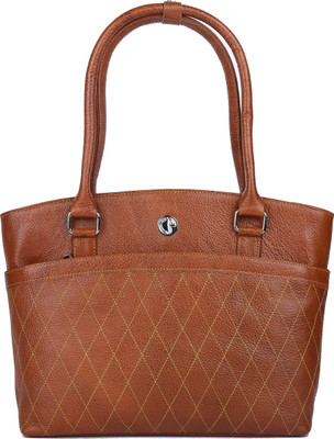 Clive Patten Women Tan Shoulder Bag