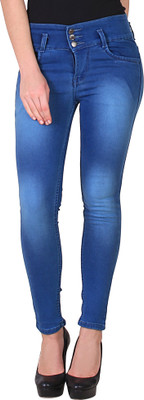 A-Okay Slim Women Dark Blue Jeans