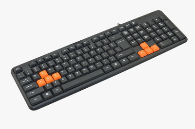 Punta KB32 Wired USB Laptop Keyboard(Black)