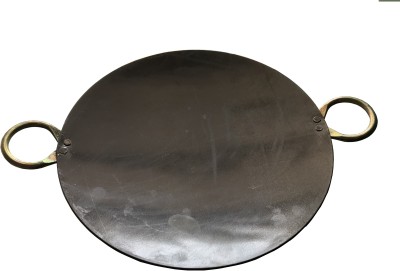 Engarc 11inch Indian Iron Roti Tawa with 2 Handle Tawa 27.94 cm diameter(Iron)