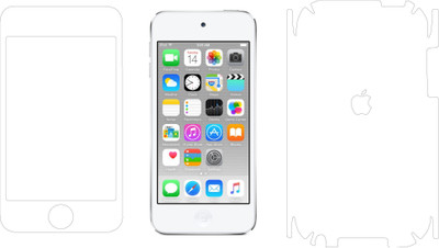 MudShi Front and Back Screen Guard for Apple Ipod Touch(Pack of 2)