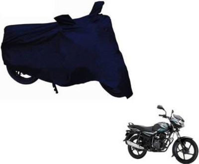 AutoRash Two Wheeler Cover for Bajaj(Discover 100 DTS-i, Blue)