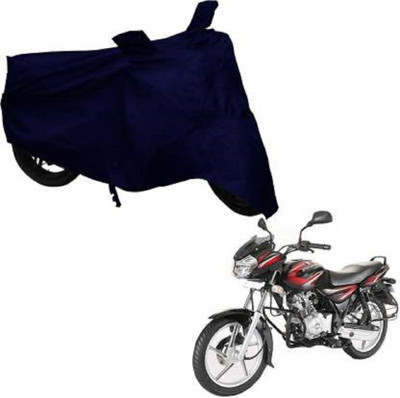 AutoRash Two Wheeler Cover for Bajaj(Pulsar 220 DTS-i, Blue)