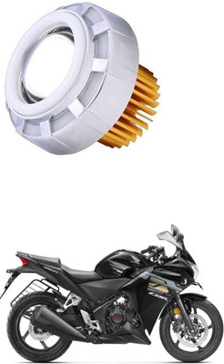 PRTEK LED Headlight Lens Projector for All Bikes UNiversal for bike 0155 Headlight Motorbike LED for Honda (12 V, 35 W)(CBR 250R, Pack of 1)