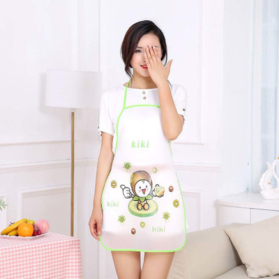 SUCASA Polyester Home Use Apron - Free Size(Green, Single Piece)